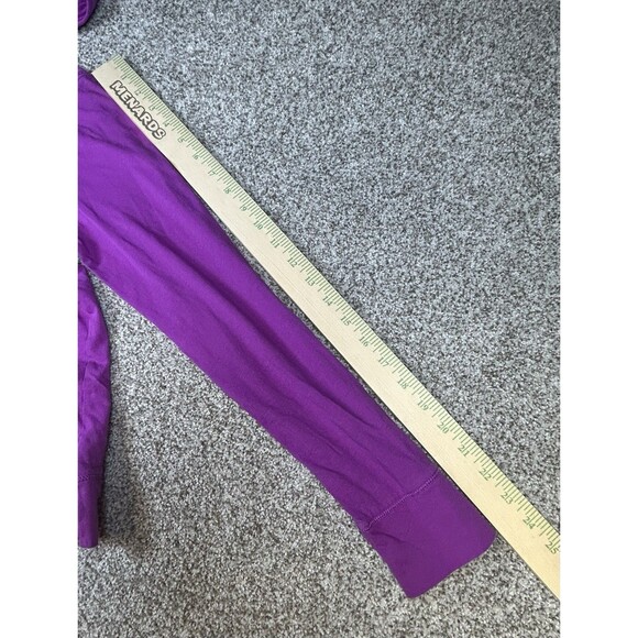 Lauren Ralph Lauren Hoodie Women’s Medium Pullover Hooded Sweatshirt Purple - Picture 4 of 10